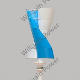 100W Spiral Vawt 100W 12V 24V Vertical Axis Wind Turbine Generator