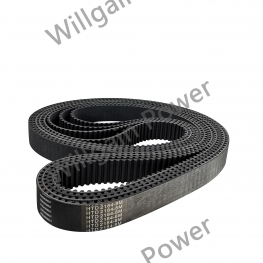 Custom HTD 8M Black Rubber belt High temperature resistant Transmission Toothed Timing belt